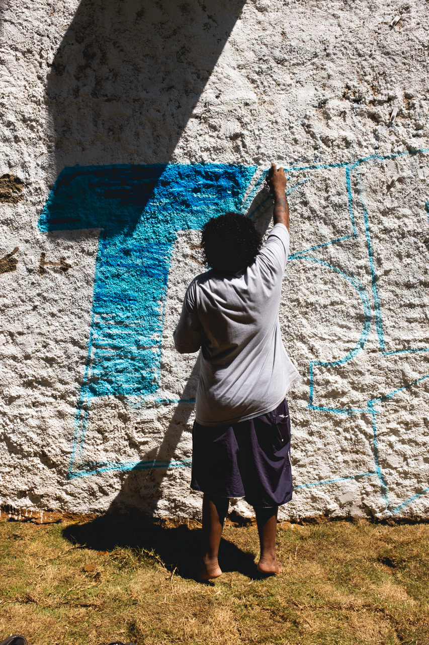 Graffiti Encontro Ocupa Baby Praça Dorina Nowill